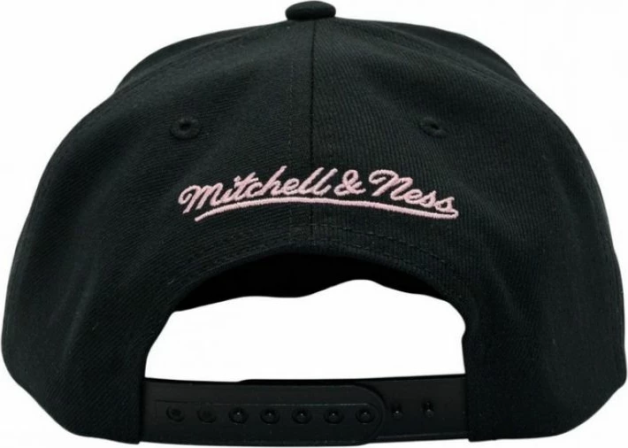 Kapelë snapback Mitchell & Ness NBA për meshkuj/femra, e zezë