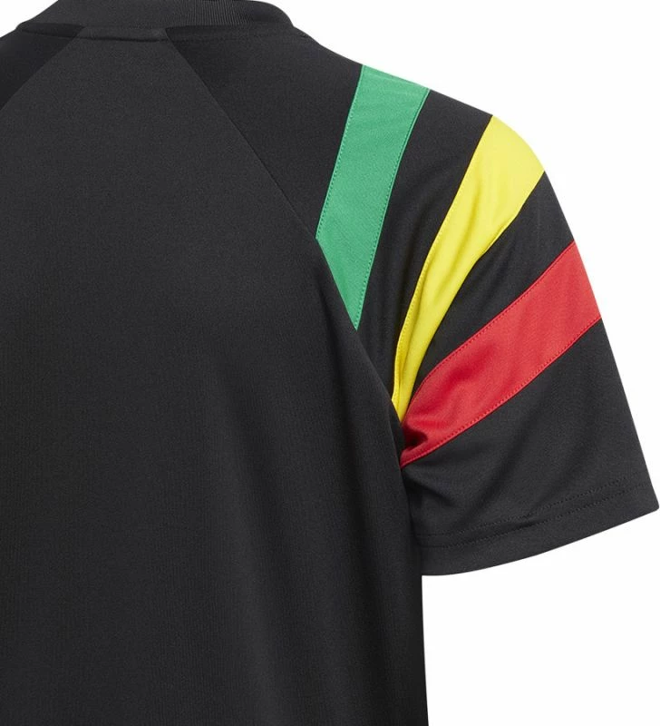 Fanellë futbolli për fëmijë adidas, e zezë [Madhësia: 128 cm]