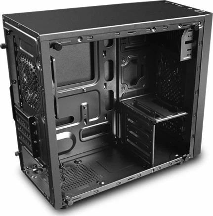 Kasë Deepcool Matrexx 30 (DP-MATX-MATREXX30), mini tower mATX/ITX, dritare xhami të kalitur, pa furnizim rryme, e zezë