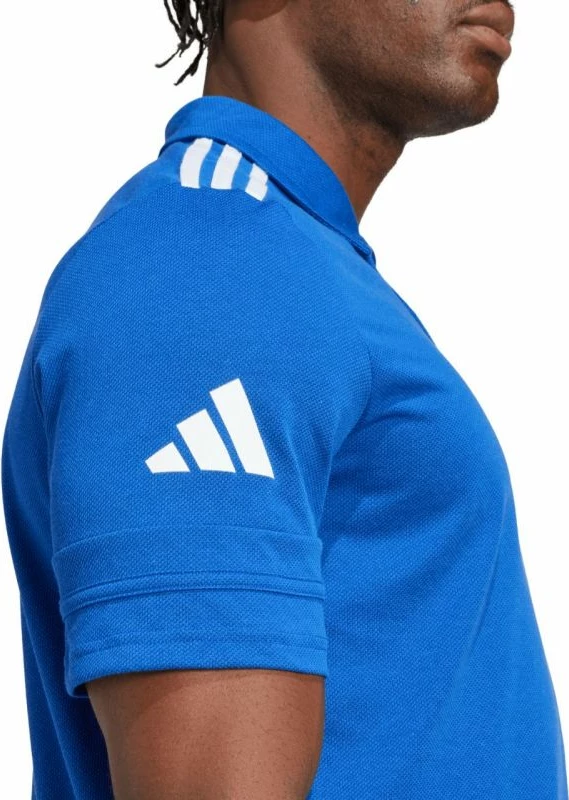 Maicë polo për meshkuj adidas, e kaltër [Madhësia: L]