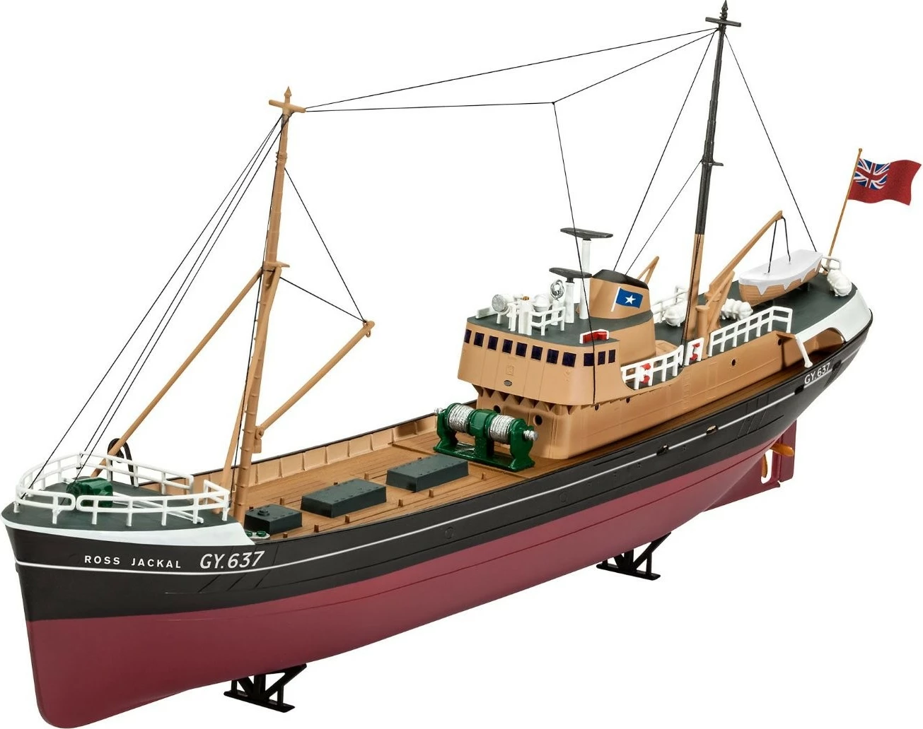 Model anije peshkimi Revell Northsea Fishing Trawler, 1:142, plastikë, për montim
