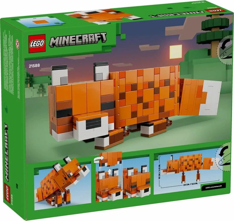Lego Minecraft lodër fëmijë Fox