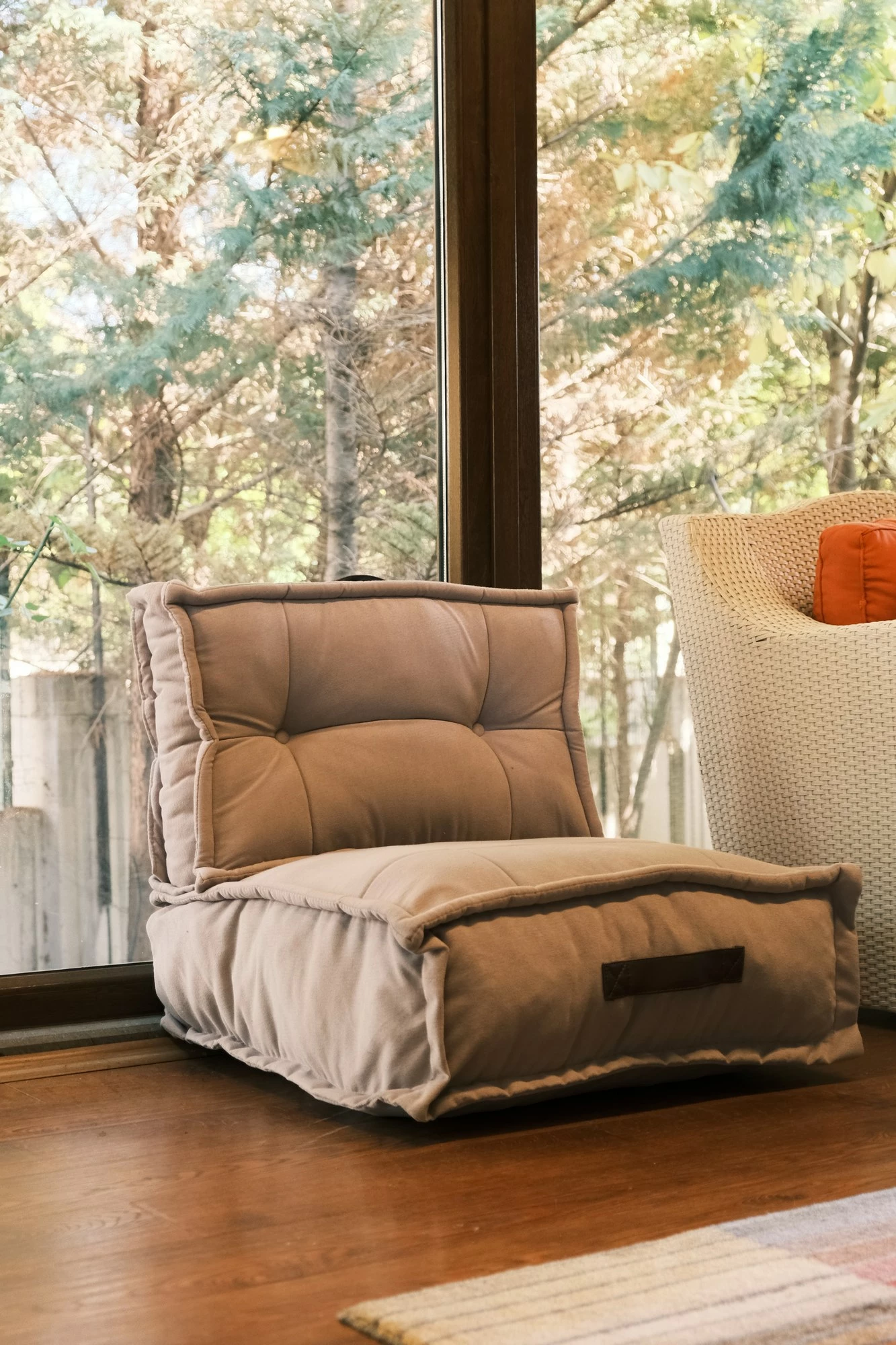 Qebe për ulje, ngjyrë gri, Omi Hanah Home