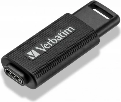 USB Verbatim Store 'n' Go 128GB, USB Type-C, 3.2 Gen 1, e zezë