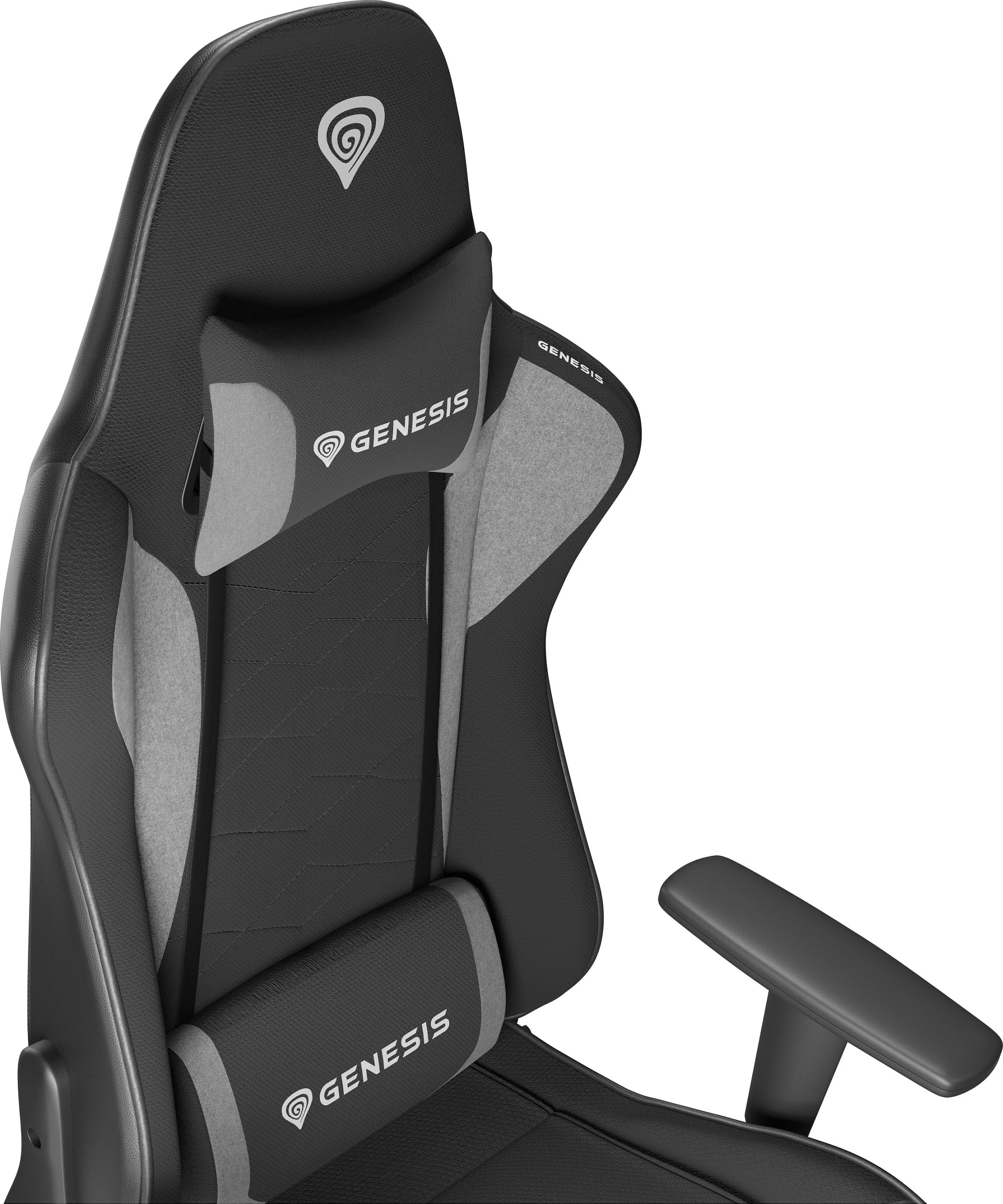 Karrige gaming Genesis Nitro 440 G2, deri 120 kg, e zezë/gri