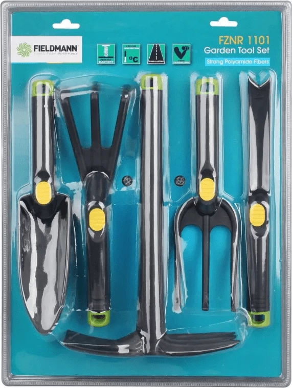 Set vegla kopshti Fieldmann FZNR 1101, 5 copë