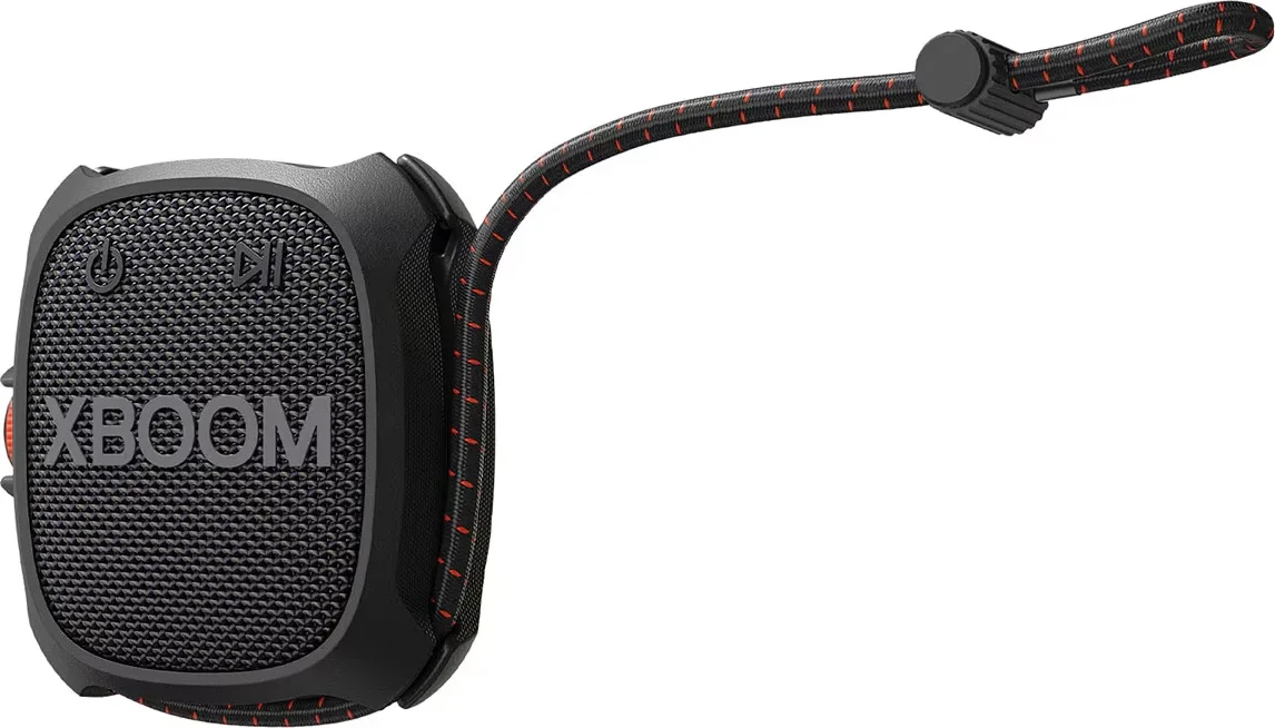 Altoparlant portativ wireless, LG XBOOM XG2T, Bluetooth 5.3, 5W, IP67, 10 orë bateri, i zi
