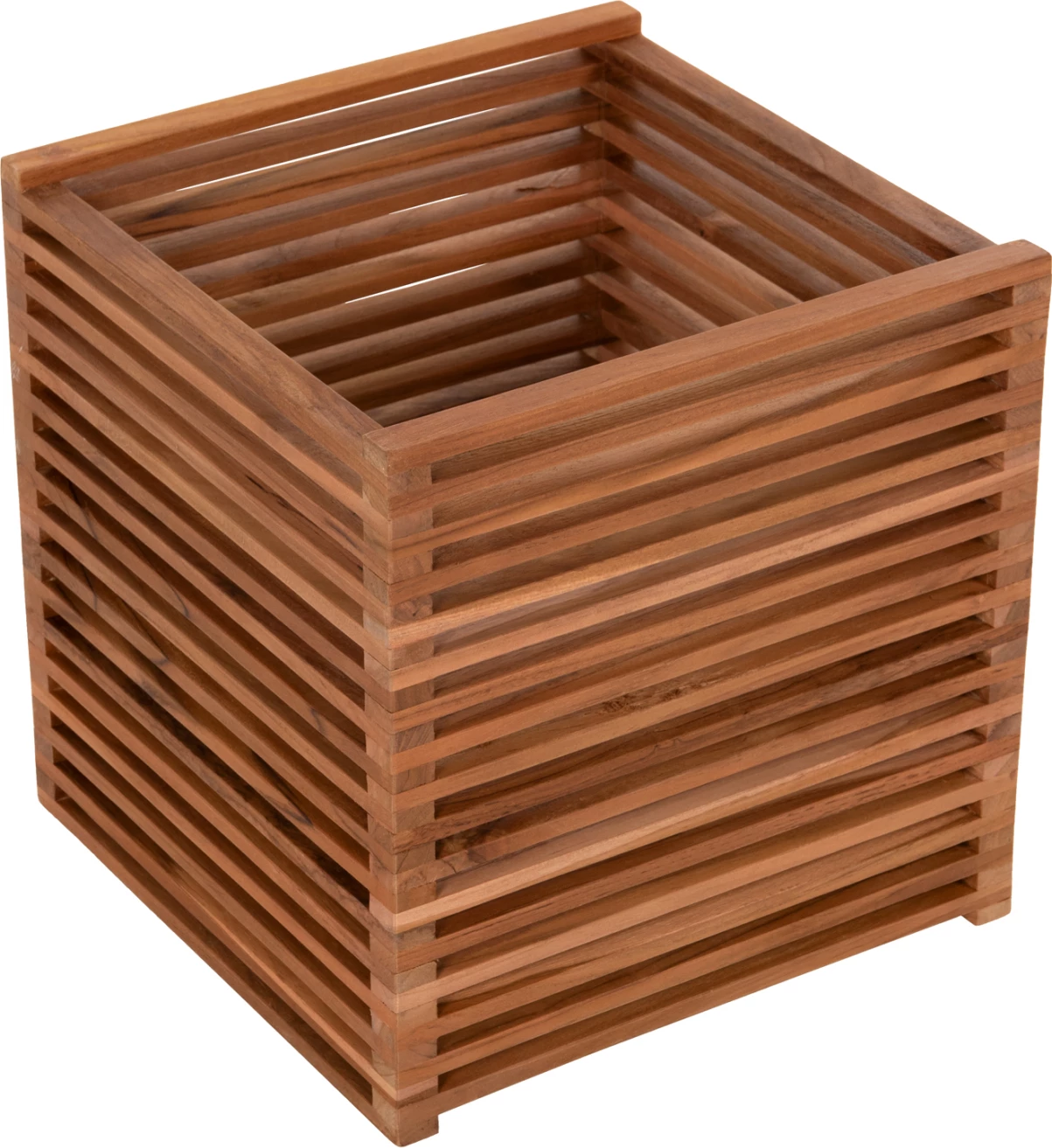 Tavolinë anësore kubike, 1 copë, dru tik, FH9482, 40x40,5x40,5H cm