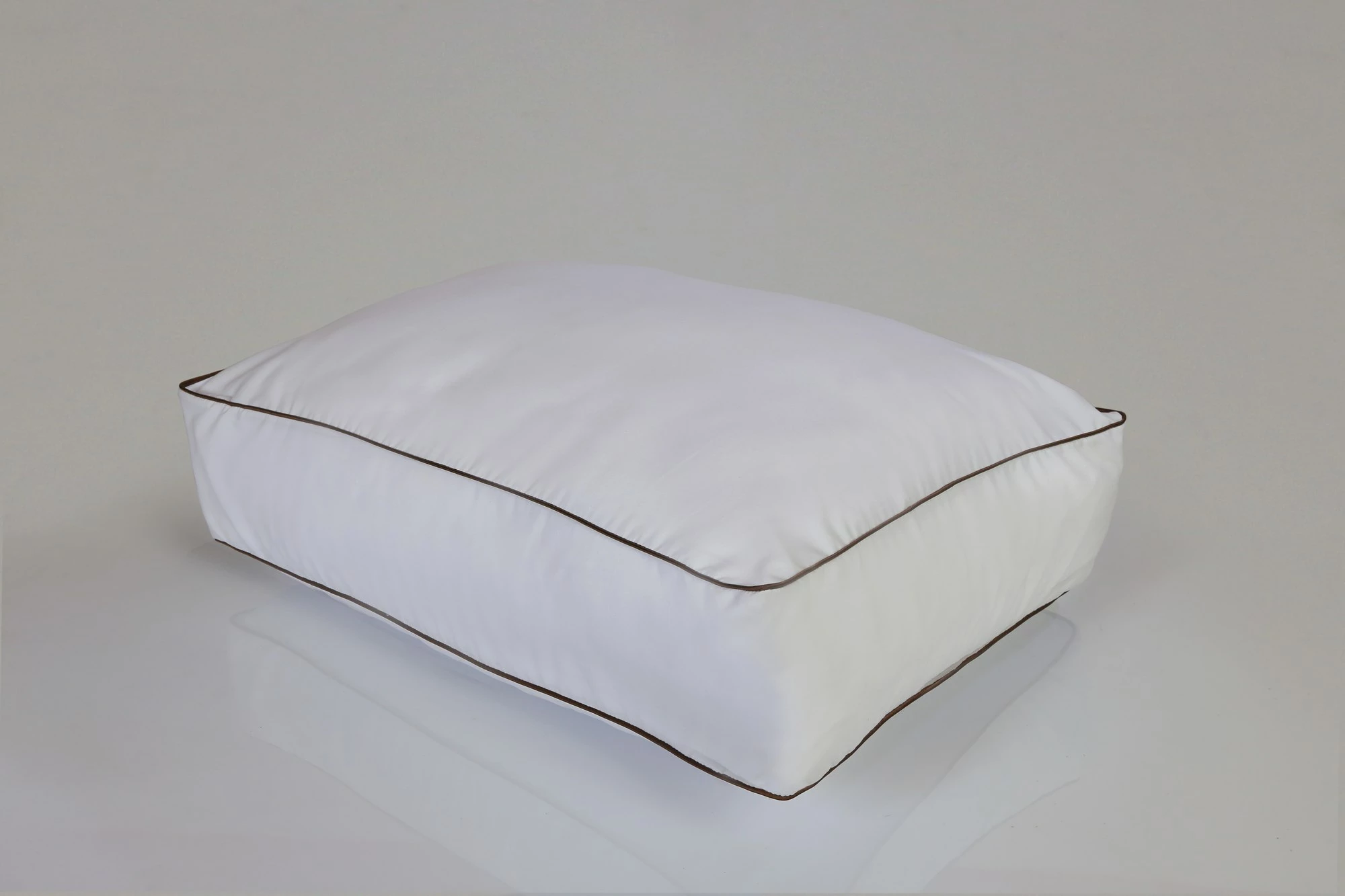 Jastëk L'Essentiel Linge de Maison, Pancake, i bardhë, 50x70x10cm