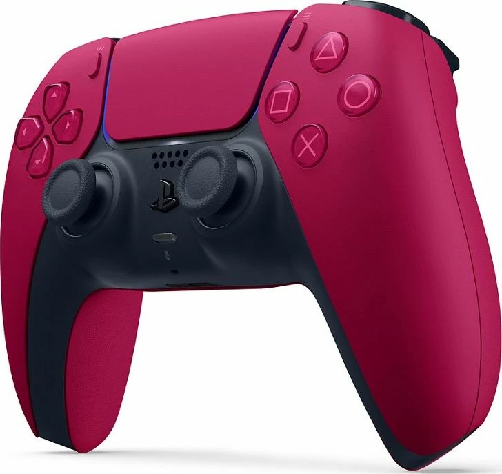 Kontroller Sony DualSense PS5/PC wireless, haptic feedback, adaptive triggers, mikrofon i integrum, 3.5mm, Cosmic Red