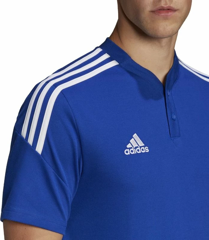Polo maicë adidas për meshkuj, blu