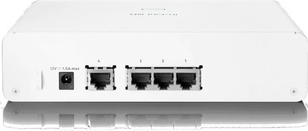 Switch Hewlett Packard Enterprise Instant On Secure Gateway SG1004, 4 porta Gigabit, i bardhë