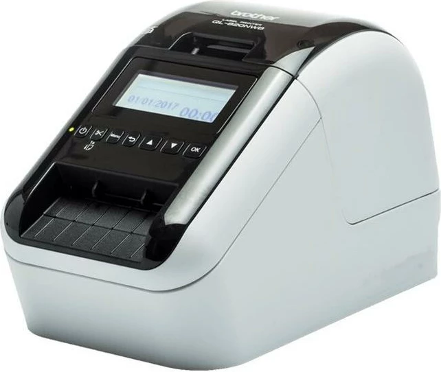 Printer etiketa rrjeti, Brother QL-820NWBc (QL820NWBCZG1), 300 dpi, Bluetooth, printim kuq-e-zi