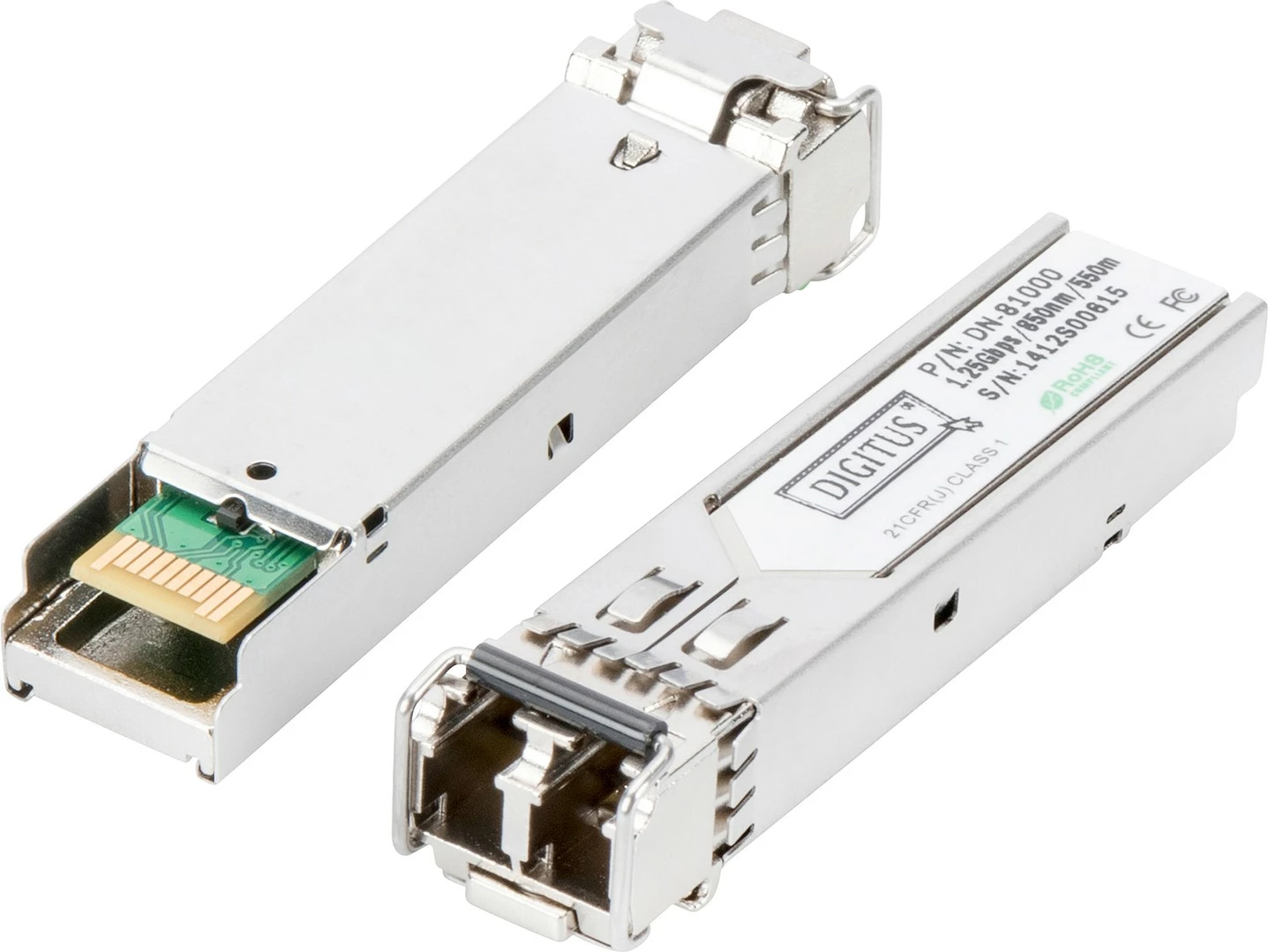 SFP modul Digitus mini GBIC, 1.25 Gbps, fiber optik, LC, 500m