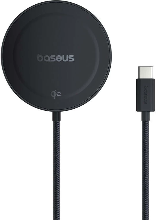Karikues wireless Baseus Simple Mini4, 15W, MagSafe, i zi
