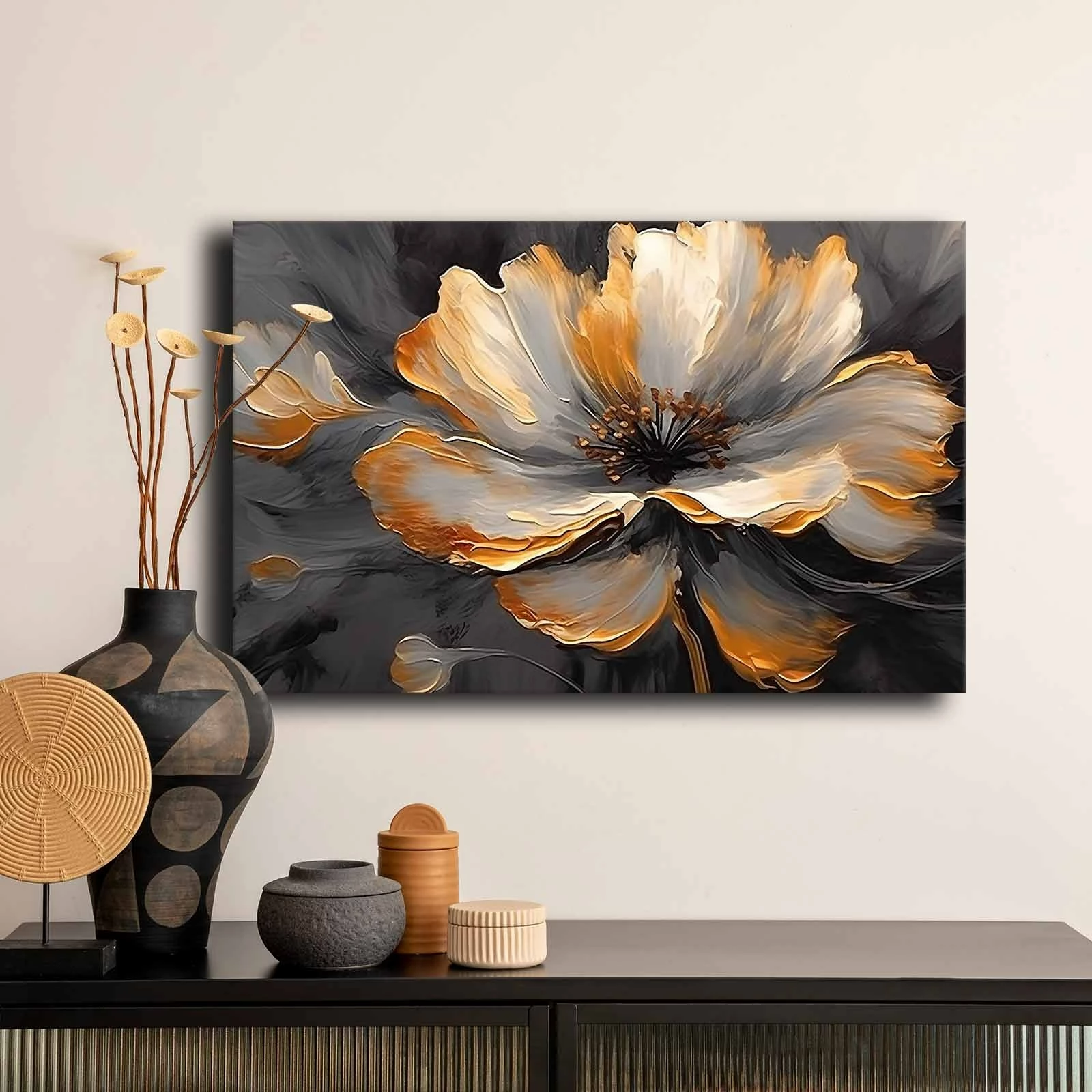 Pikturë dekorative në kanavacë, shumëngjyrëshe, 45x70cm, 4570GSC-007