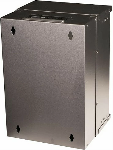 Kabinet muror 10" EQUIP 9U 300x300mm, derë xhami, i zi