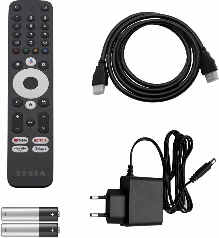 Boks multimedia Tesla MediaBox XT850 32GB/2GB Android TV 11 4K me DVB-T2, e zezë