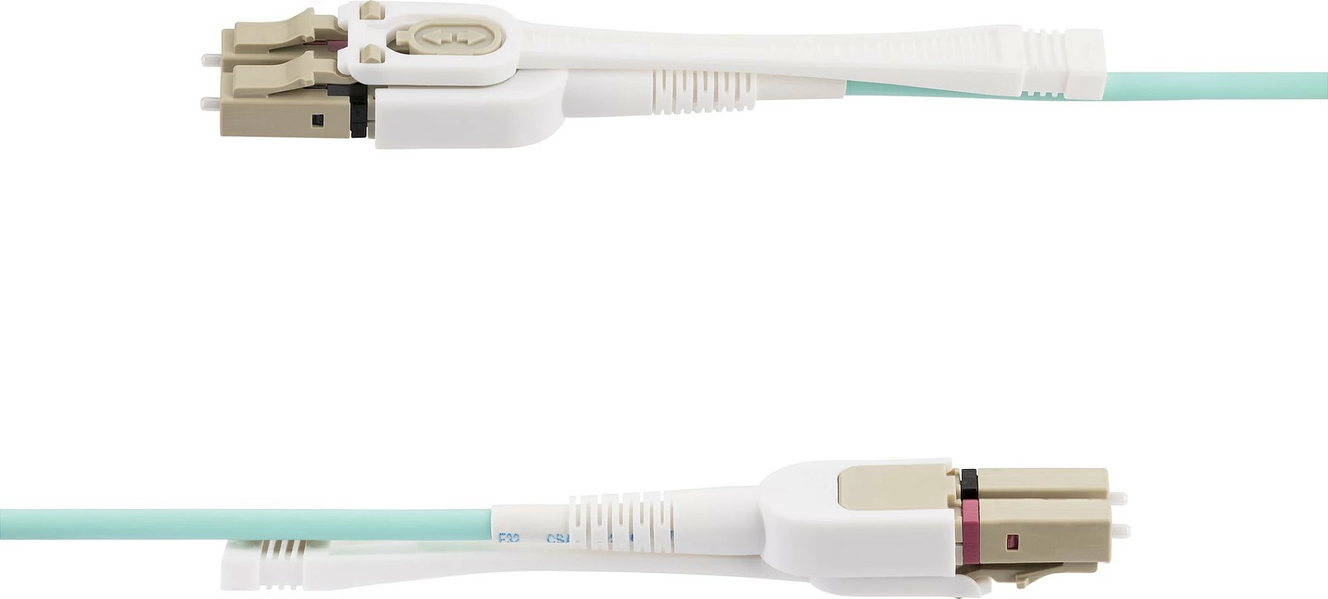 Kabllo fiber optike StarTech 3m LC-LC OM4 100Gbps LSZH, aqua
