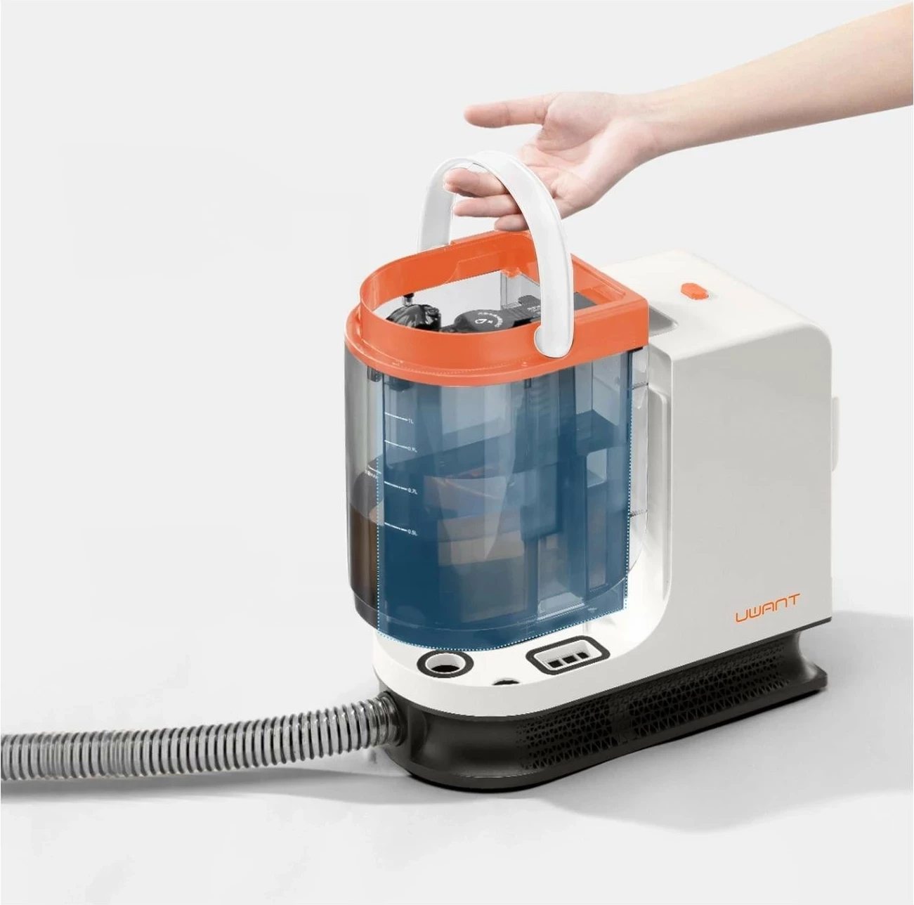 Aspirator me ujë UWANT B200-SE, rezervuar i dyfishtë, i bardhë