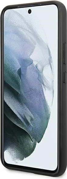 Mbështjellës BMW M Collection Triangles për Samsung Galaxy S22+, i zi, hardcase