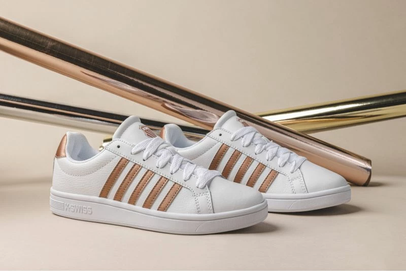 Këpucë femra K-Swiss, të bardha [Madhësia: 37]