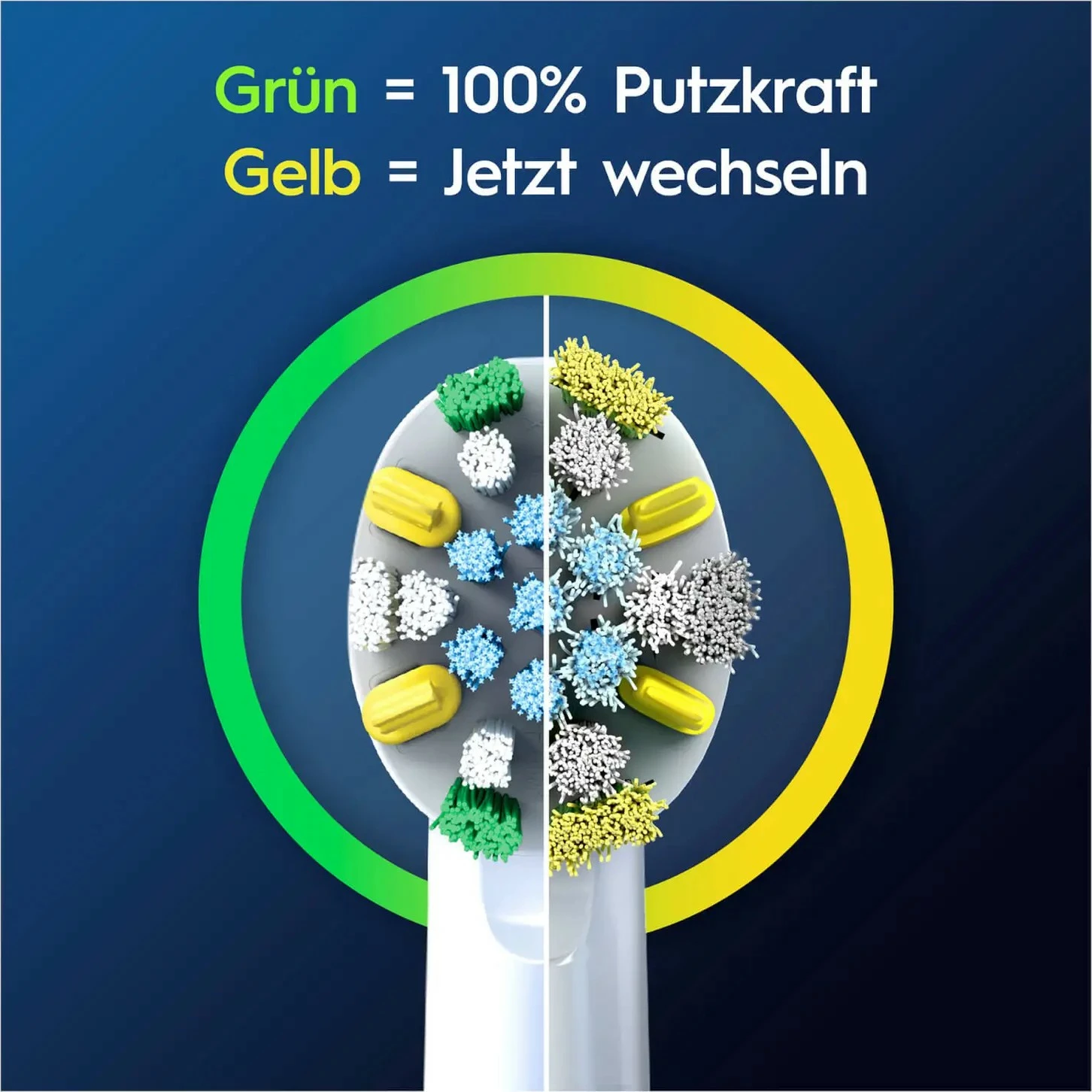 Koka zëvendësuese Oral-B Deep Cleaning 6 copë, e bardhë