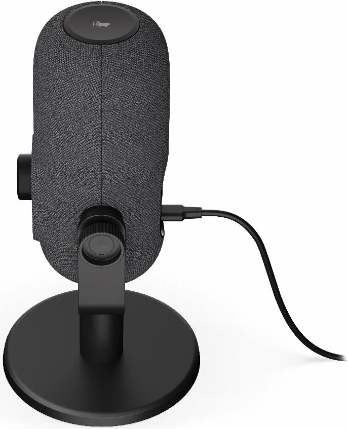 Mikrofon USB Krux Empy KRXC017, 24bit/96kHz, 4 mënyra regjistrimi, RGB, USB-C, i zi