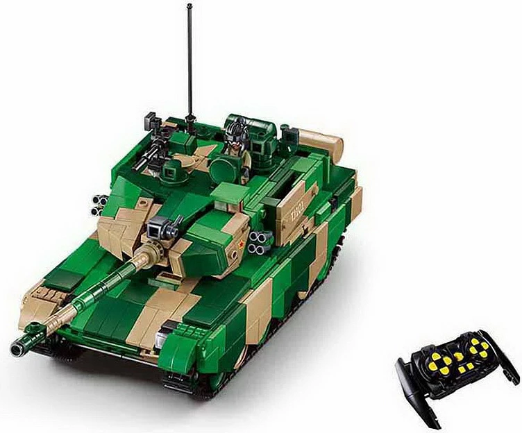 Lodër Sluban Sluban Army RC gevechts tank ZTZ-99AS M38-B7071
