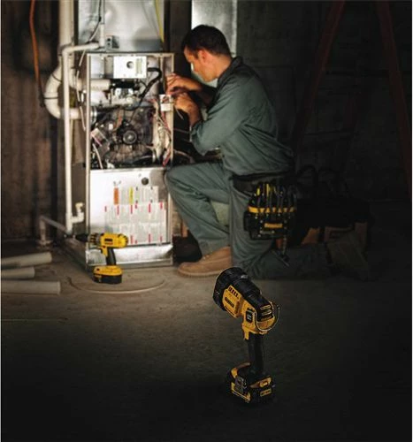 Llambë pune pa kabllo DeWalt DCL043-XJ 1000 lm 18V XR Li-Ion LED IP54, verdhë/zezë, pa bateri/pa karikues