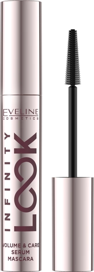 Mascara Serum për qerpikë Eveline Cosmetics Infinity Look për femra e zezë 7ml