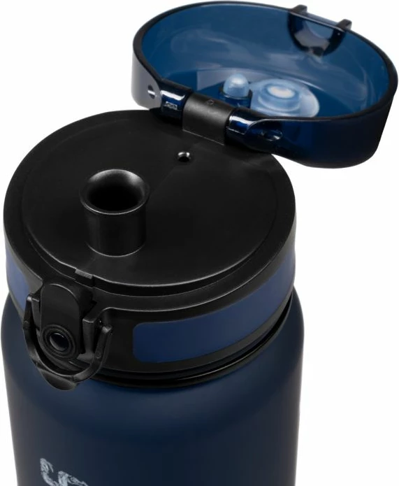 Shishe uji Alpinus Trysil 650 ml për aktivitete sportive, ngjyrë blu e errët