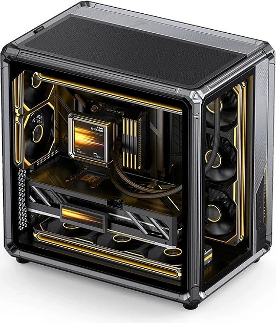 Kasë Jonsbo X400, Midi-Tower ATX, xham i temperuar, gri