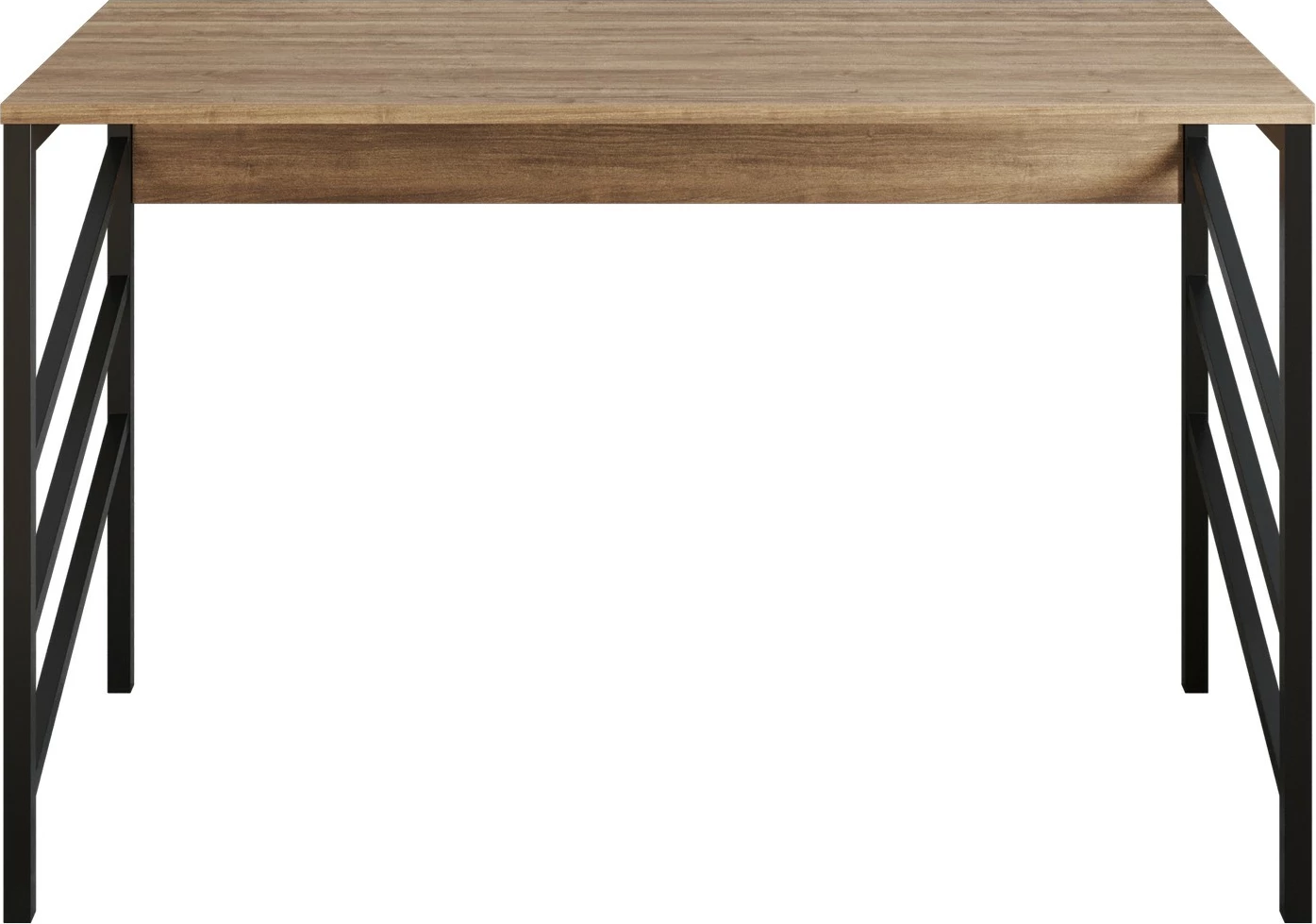 Tavolinë pune Skye Decor, ngjyrë arre dhe e zezë, 120x60x75cm