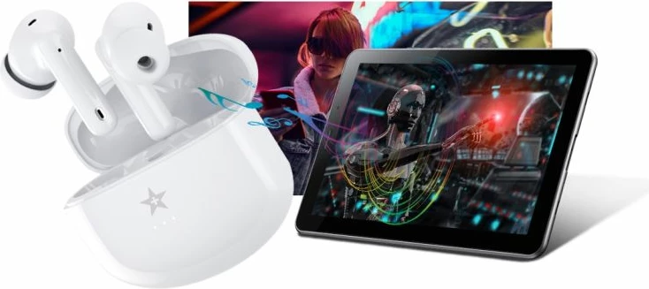 Kufje wireless Giewont, të bardha