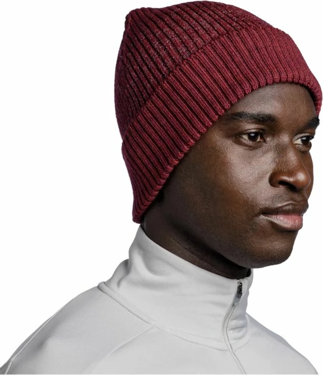 Kapelë Buff, për meshkuj dhe femra, e kuqe