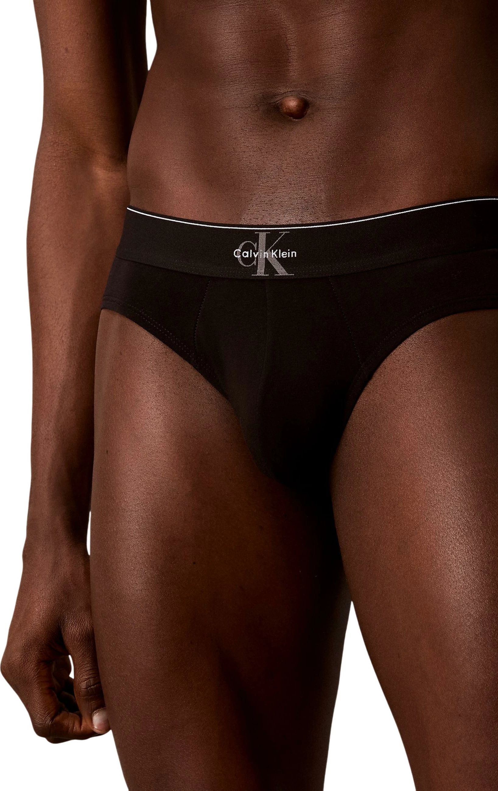 Të brendshme për meshkuj Calvin Klein Underwear Hip Brief 3PK LV00NB4471, të zeza [Madhësia: S]