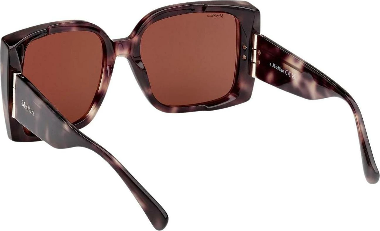 Syze dielli për femra Max Mara HINGE MM0131 55E, havana [Madhësia: 56]