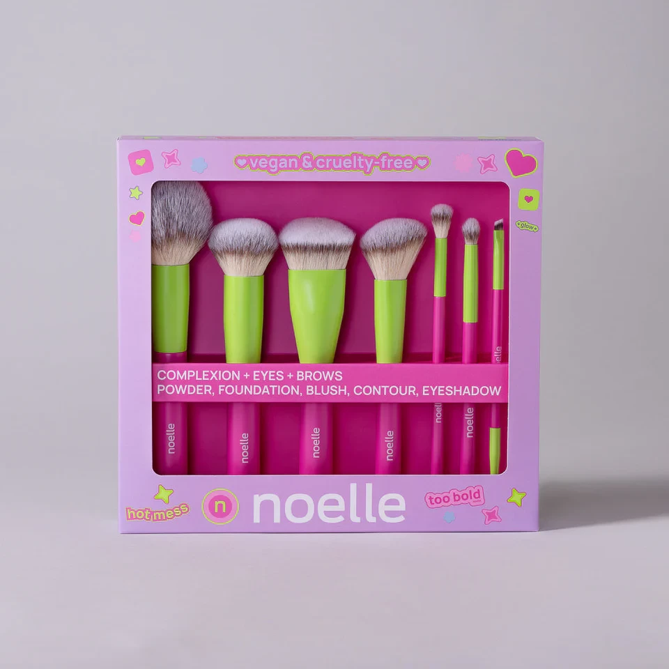 Noelle Makeup brush set 7/1 Sugar Rush - Limited Edition