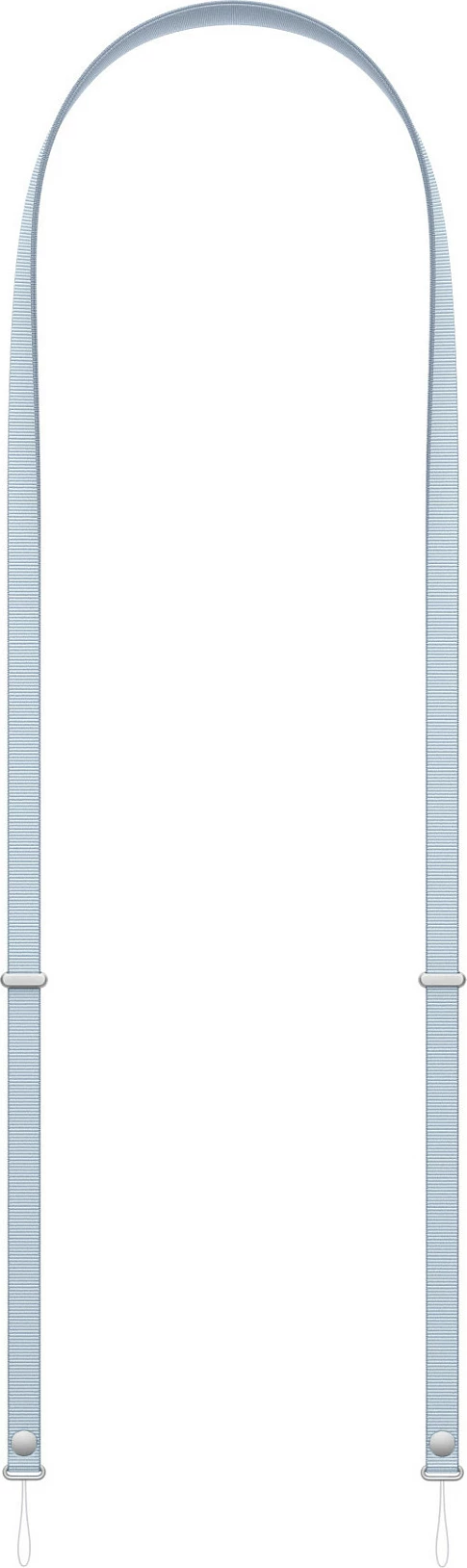 Rrip crossbody Apple, 2.08 m, rPET, Light Blue