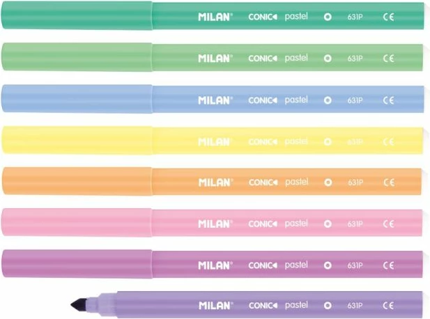 MILAN FLLAMASTERA PASTEL 1/8 0612308P