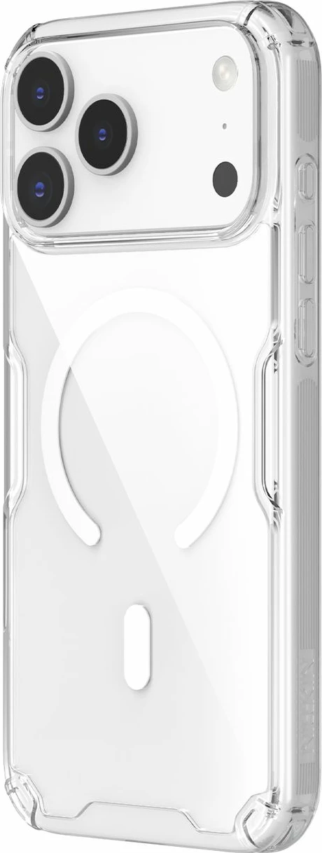 Mbështjellës Nillkin Nature TPU Pro Magnetic për iPhone 17 Pro Max, Transparent