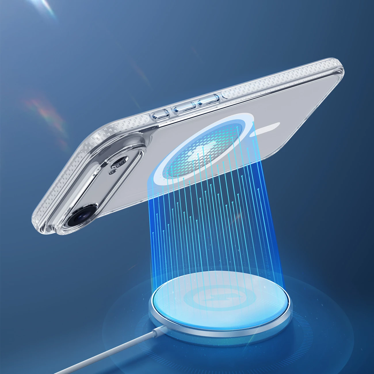 Mbështjellës Dux Ducis Clin Mag për iPhone 17 Air, MagSafe, Transparent