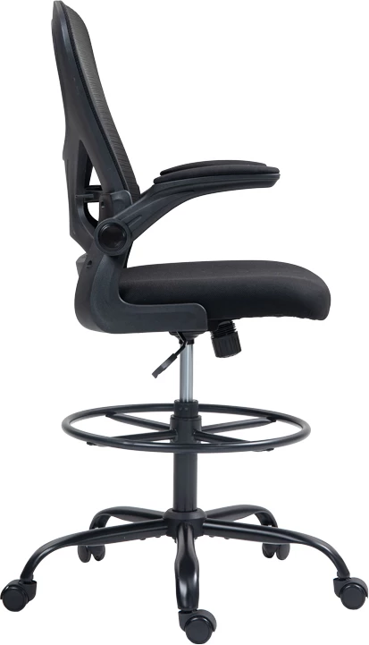 Karrige për zyre Derzio, e zezë