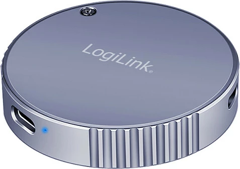 Kuti e jashtme SSD NVMe LogiLink, USB 3.2 Gen2x1, USB-C, 100W PD, magnetike, gri