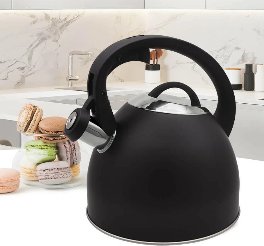 Çajnik klasik Feel-Maestro MR-1325, 2.5L, i zi/argjendtë