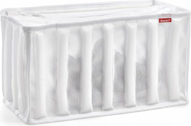 Çantë mbrojtëse për këpucë Rayen 629001 34 x 16 x 19 cm, e bardhë