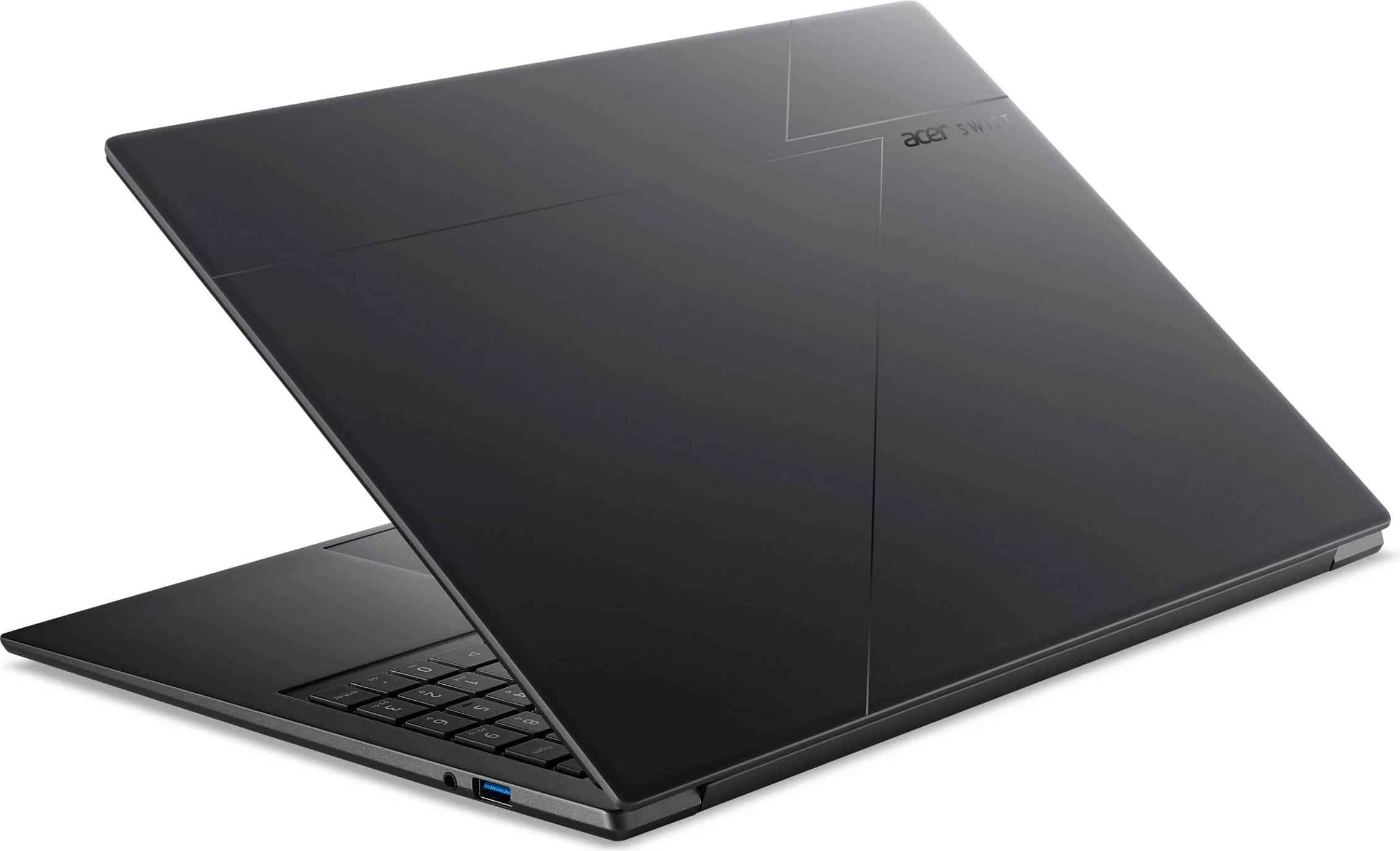 Laptop Acer Swift Go 16 AI OLED SFG16-I71-955P, 16GB RAM, 512GB SSD, Windows 11 Home, gri