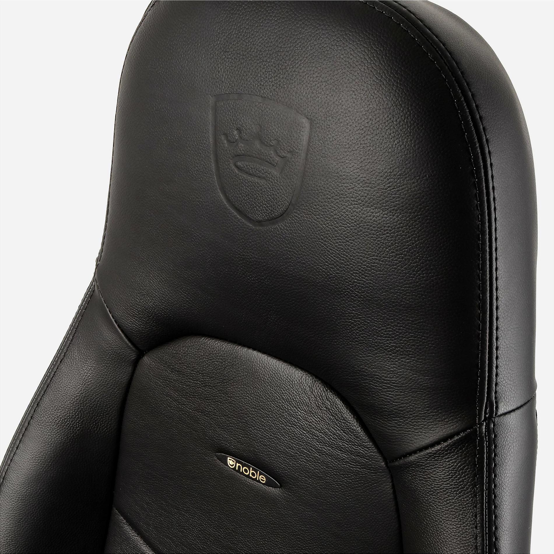Karrige gaming Noblechairs ICON, lëkurë e vërtetë, e zezë