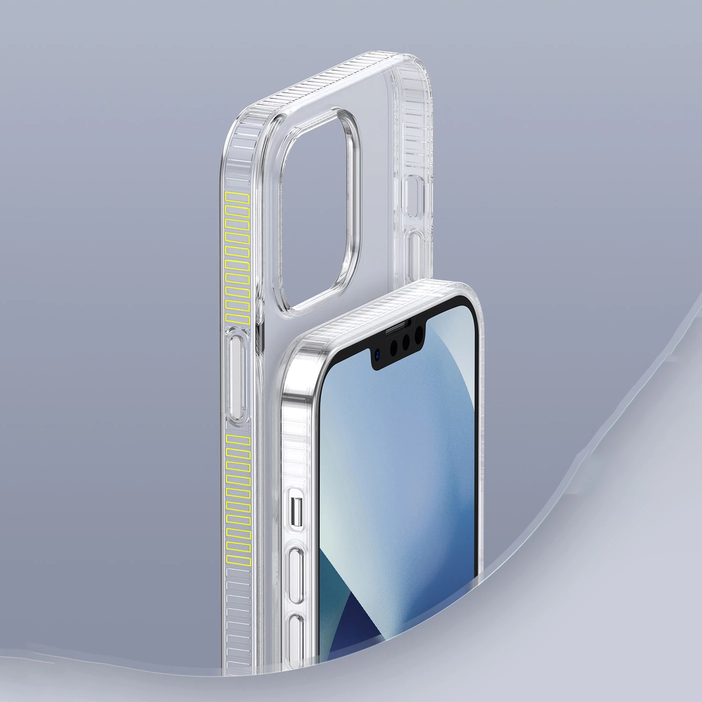 Mbështjellës magnetik Baseus për iPhone 13 Pro 6.1" (2021), me mbajtëse, Transparent